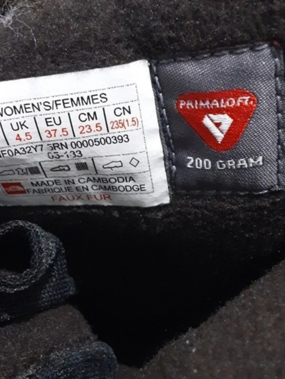 The North Face c10sh1 waterproof